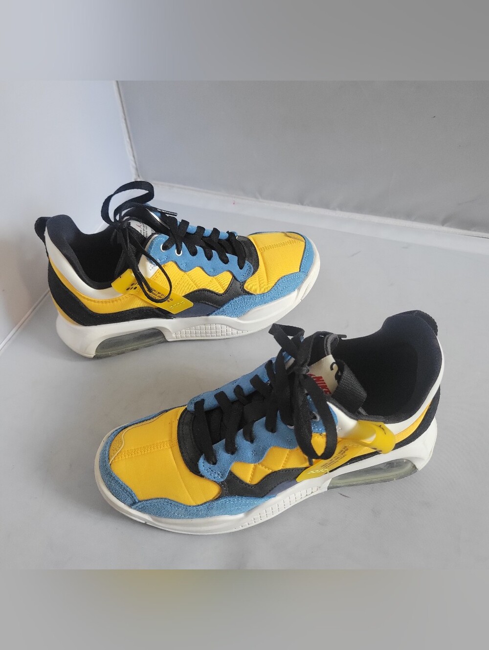 NIKE Air Jordan MA2 University Gold Gym Blue Black US Size 7y